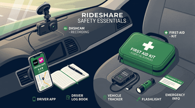 6 Equipamentos de Segurança Que Todo Motorista de App Precisa Ter