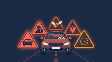 Seguro do App Não Cobre Tudo: 5 Cenários em Que o Motorista Fica na Mão