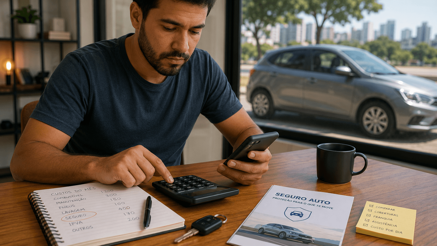 Quanto custa um seguro para motorista de aplicativo?